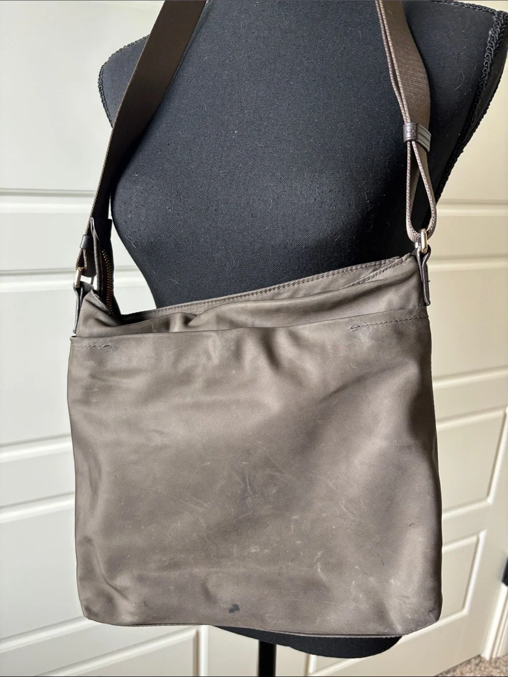 Tumi Nylon Messenger Bag with Adjustable Strap